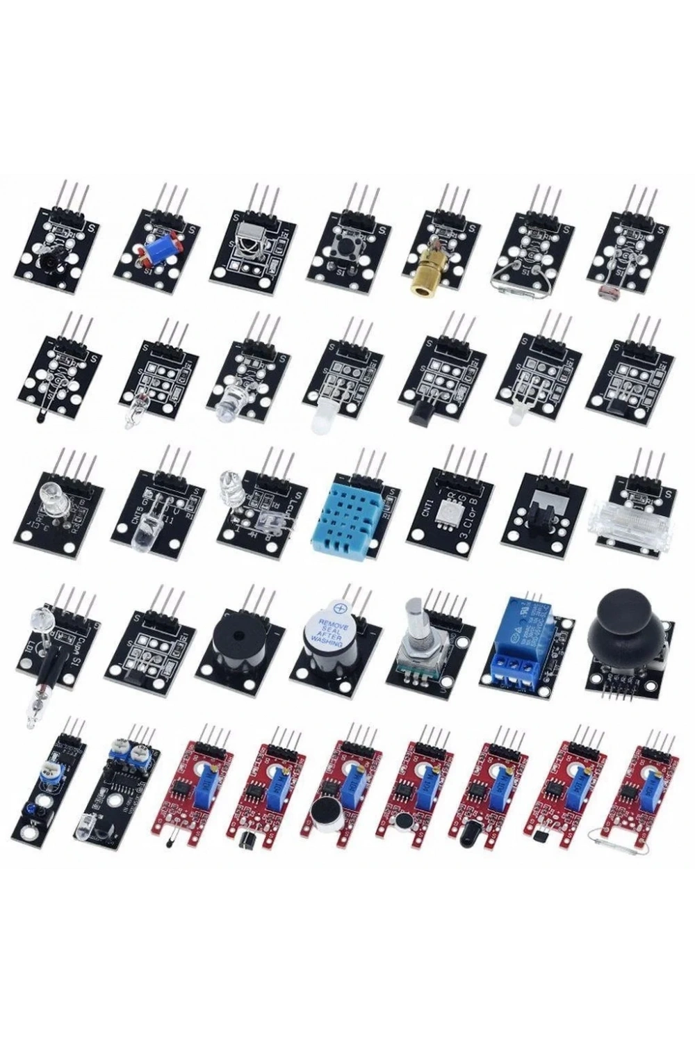 Arduino Uyumlu Sensör Modül Seti Sensor Kit 37 Parça Karton Kutulu