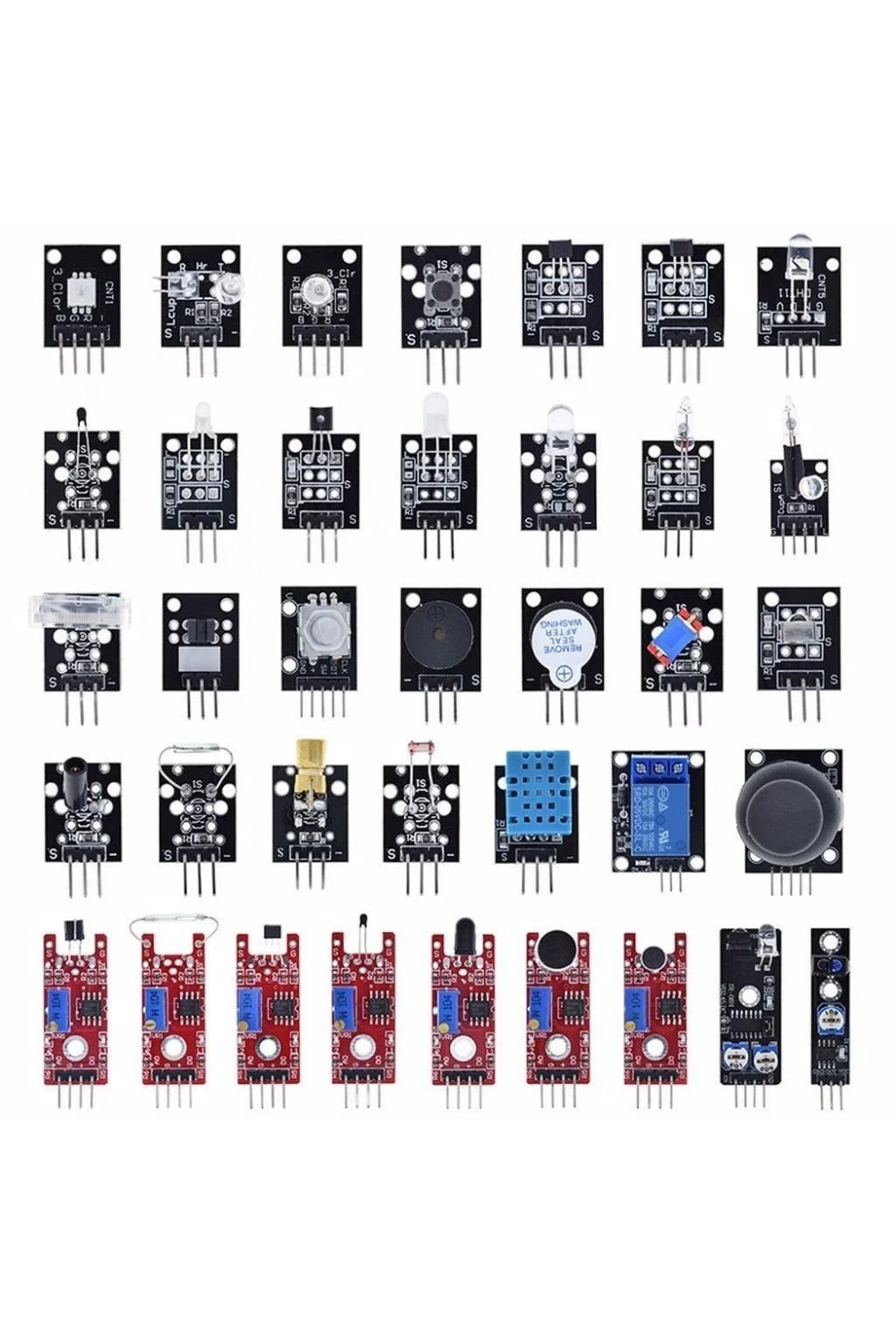 Arduino Uyumlu Sensör Modül Seti Sensor Kit 37 Parça Karton Kutulu