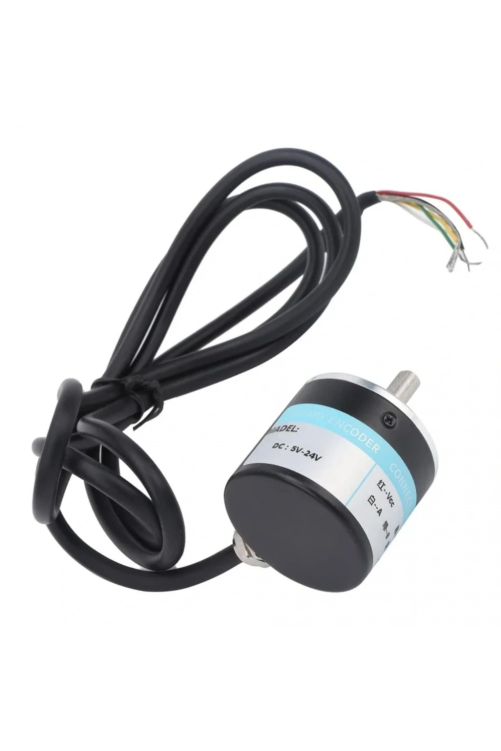 Artımlı Optik Döner Enkoder - 400 Darbe 5-24V/DC