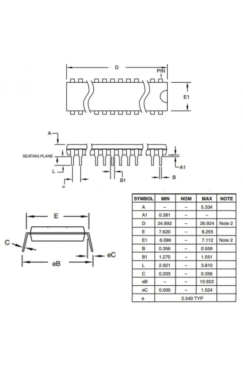 AT89C2051-24PU 8-Bit 24MHz Mikrodenetleyici DIP-20