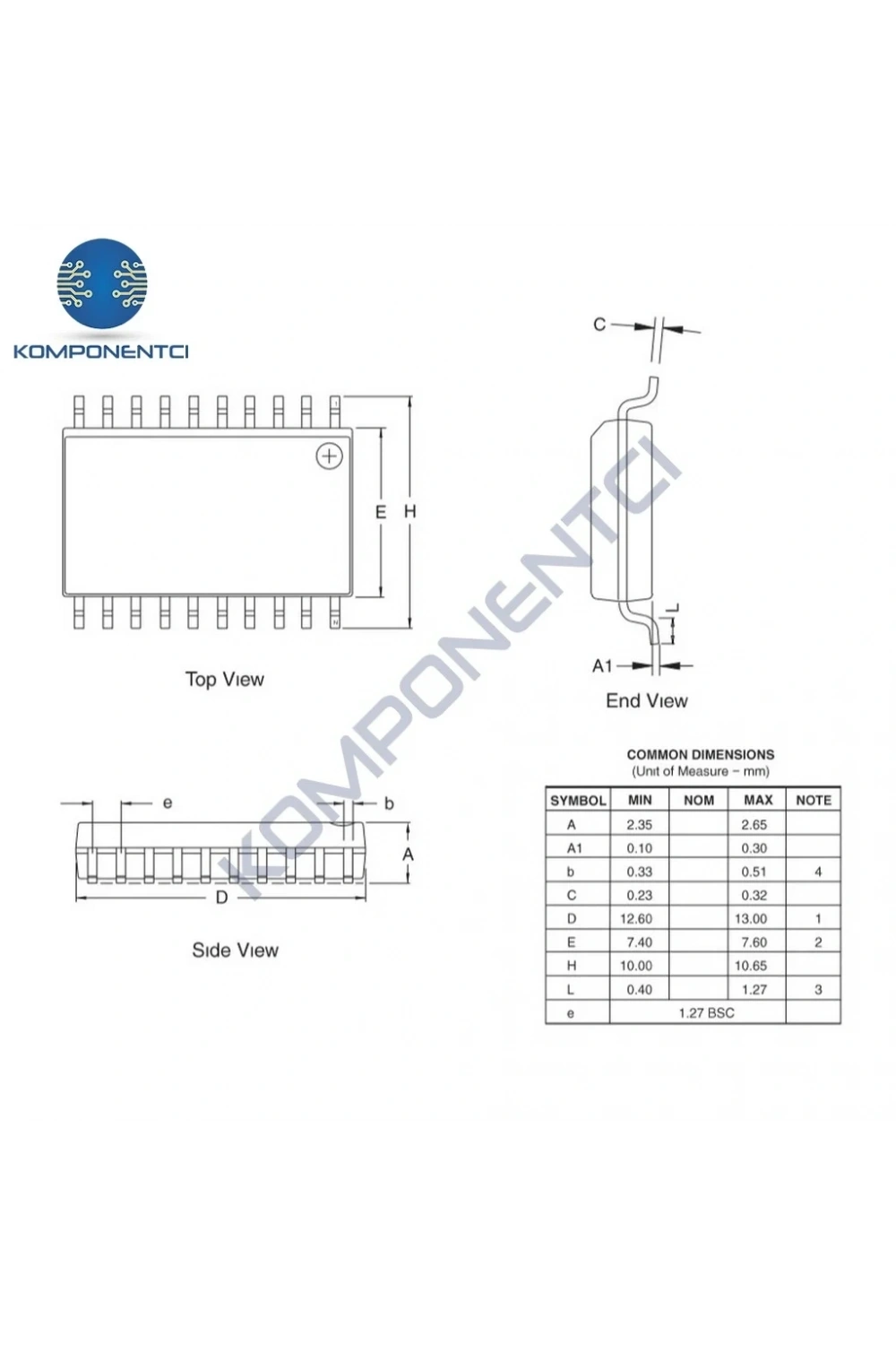 AT89C2051-24SU Mikrodenetleyici Soic-20