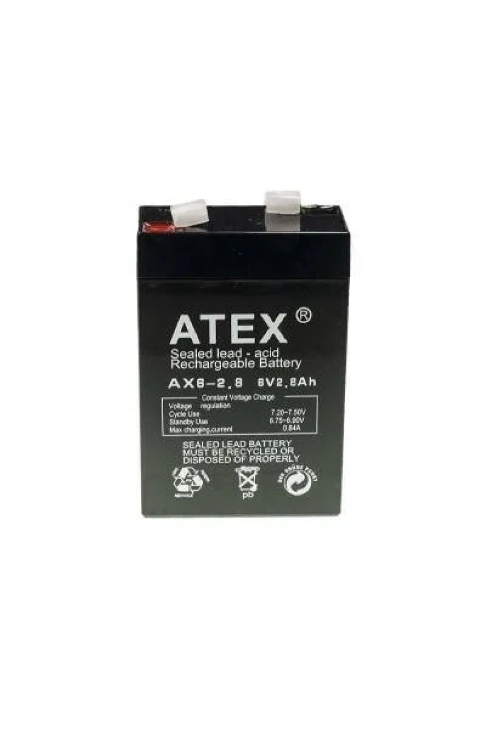 Atex 6V 2.8Ah Akü