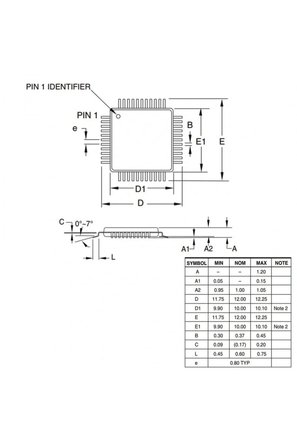 ATMEGA16A-AU SMD 8-Bit 16Mhz TQFP-44