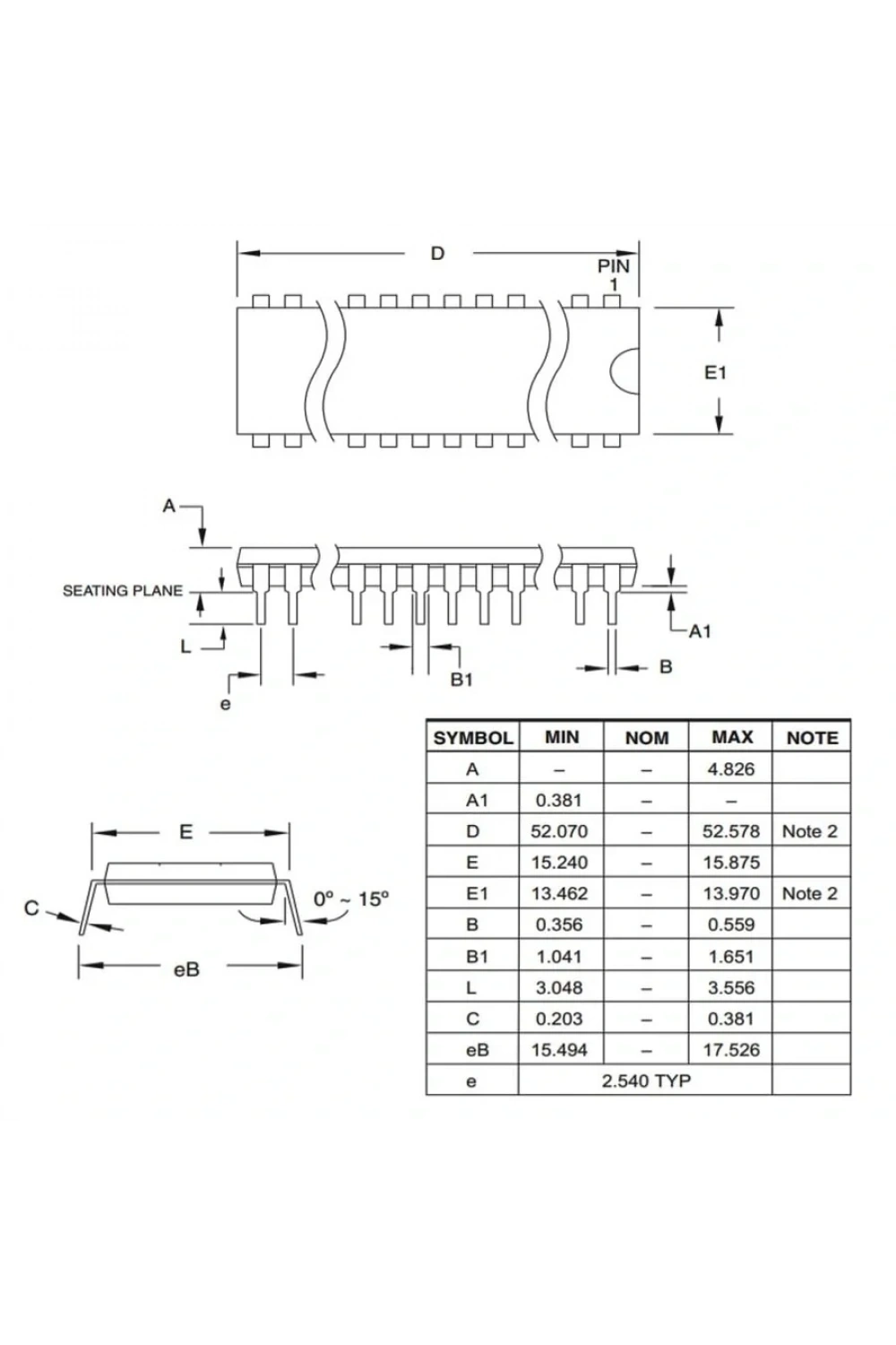 ATMEGA32A-PU 8-Bit 16MHz Mikrodenetleyici DIP-40