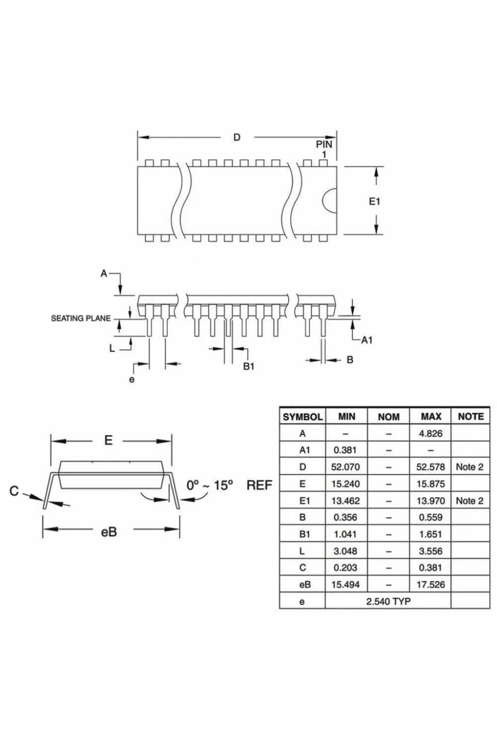 ATMEGA8515-16PU 8-Bit 16MHz Mikrodenetleyici DIP-40