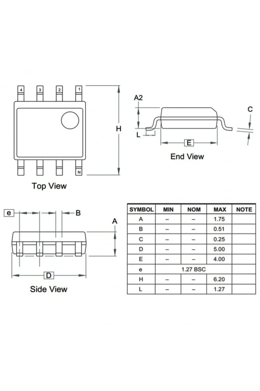 ATTINY13A-SUR SMD 8-Bit 20MHz Mikrodenetleyici SOIC-8