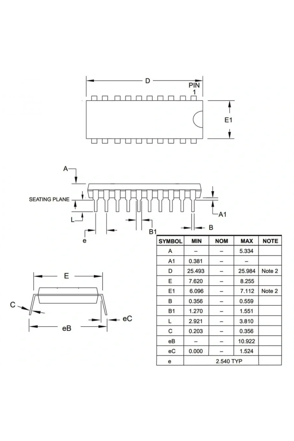ATtiny2313A-PU 8-Bit 20MHz Mikrodenetleyici DIP-20