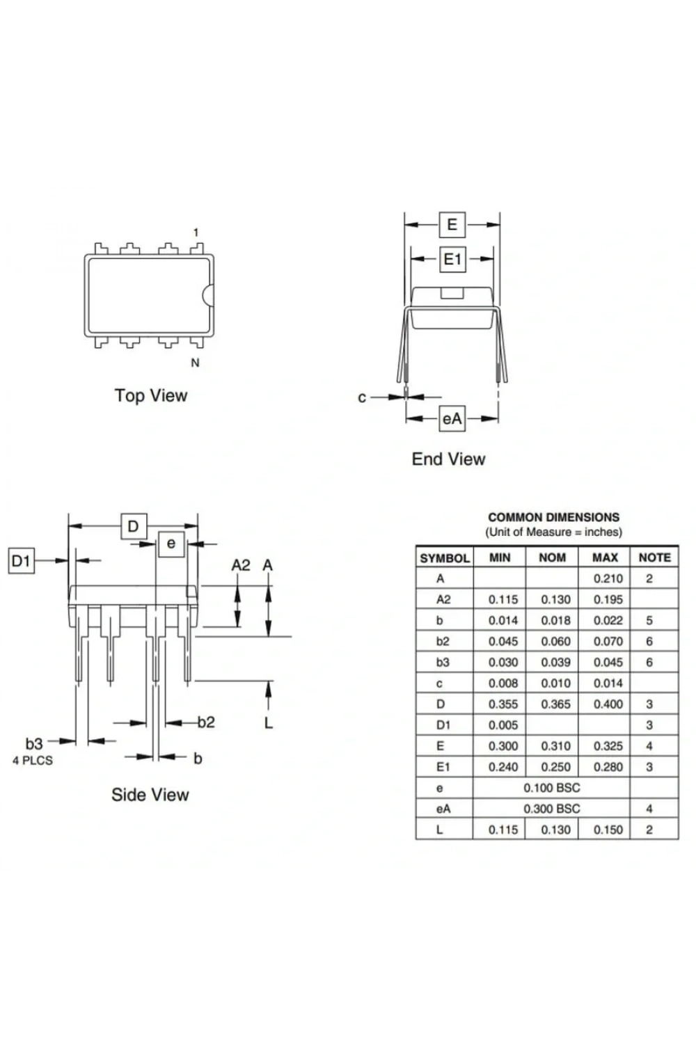 ATtiny85-20PU 8-Bit 20MHz Mikrodenetleyici DIP-8
