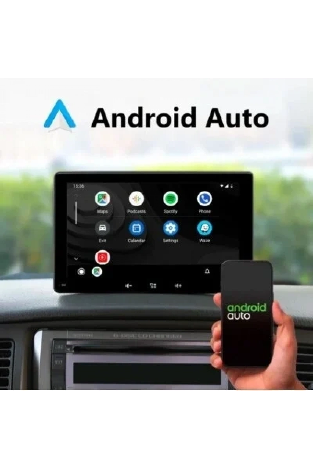 B5300AHD 7 Dokunmatik Ekranlı Araç Multimedya Oynatıcı - Android Carplay