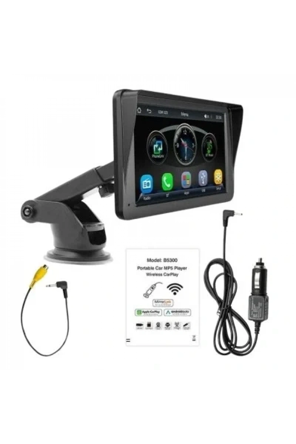 B5300L 7 Dokunmatik Ekranlı Araç Multimedya Oynatıcı - Android Carplay