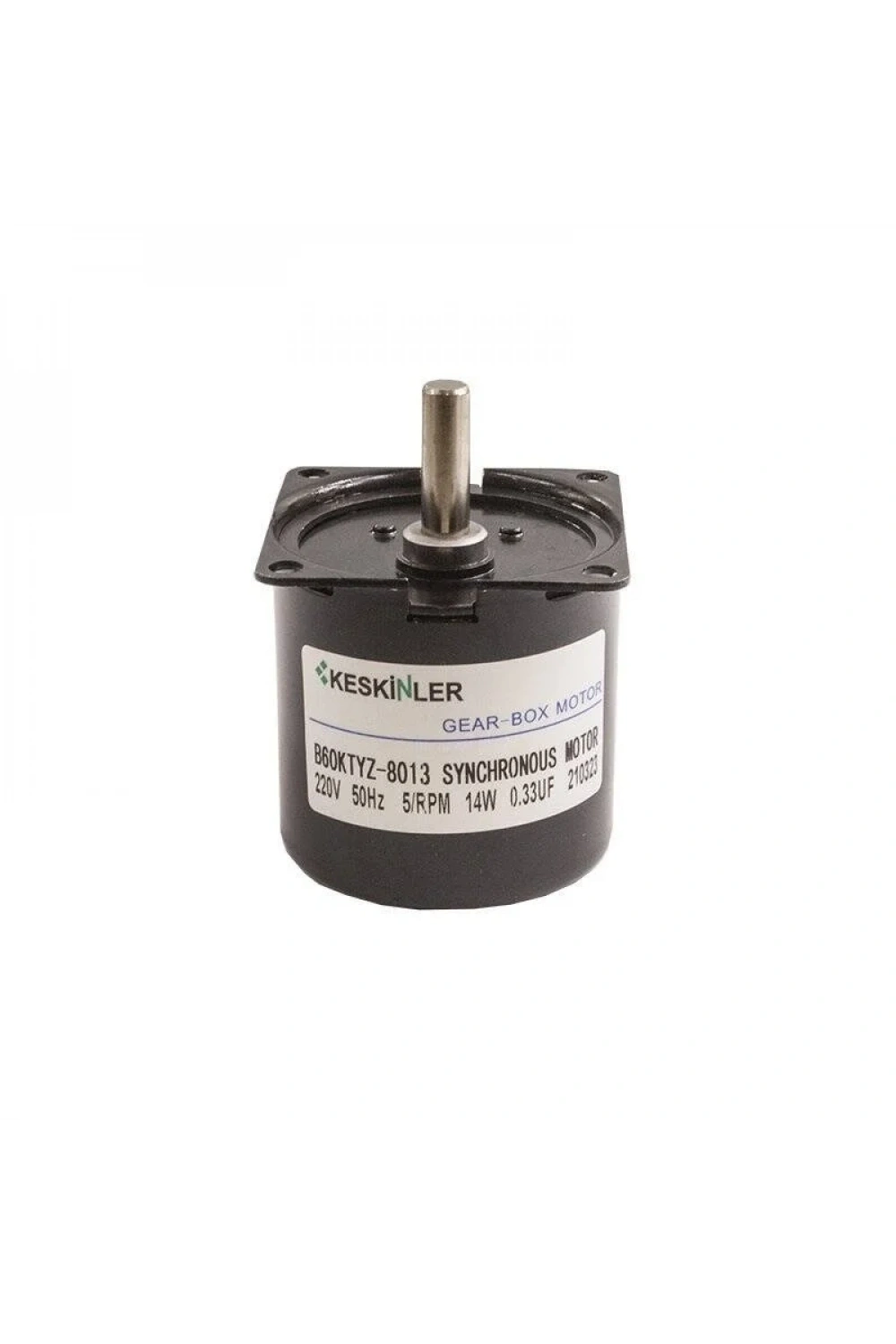 B60-KTYZ 15RPM 14W Eksantrik AC Senkron Motor