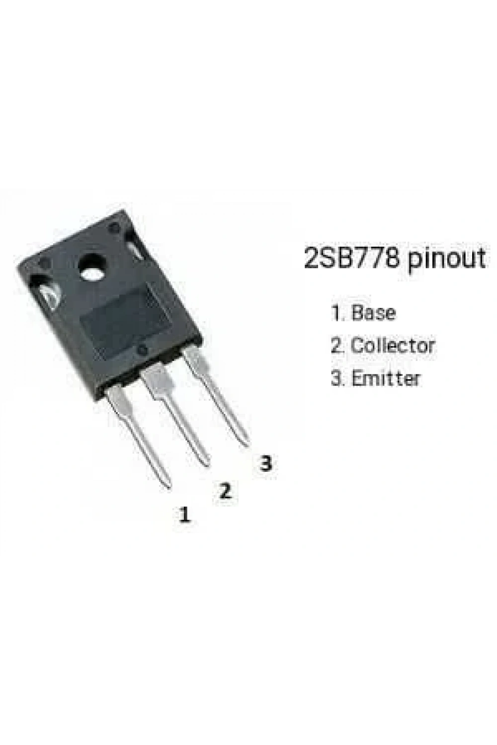 B778 TO-3P PNP Transistör
