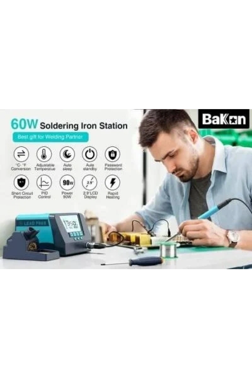 Bakon BK60 Intelligent Havya İstasyonu