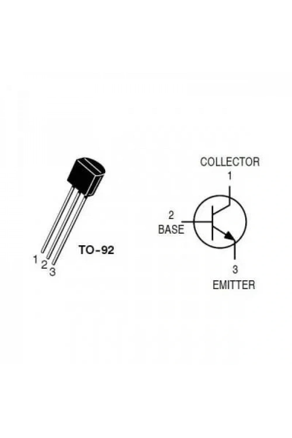 BC237 - TO92 NPN Transistör