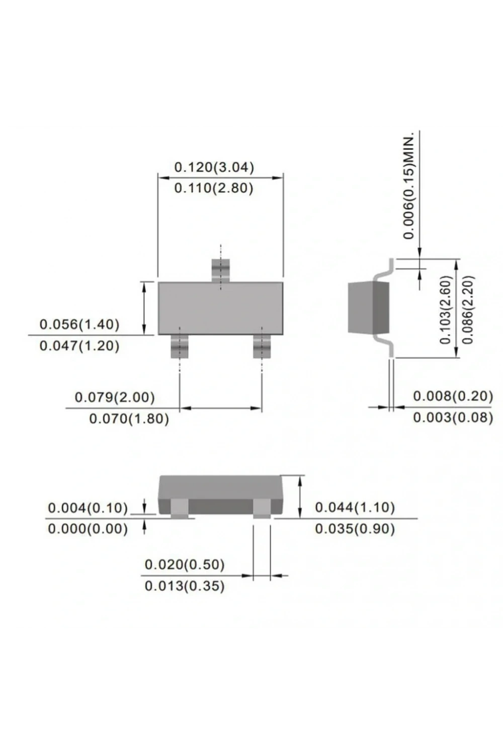 BC848B-HT SOT23 SMD Transistör