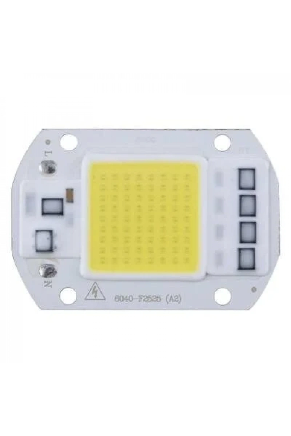 Beyaz 220V Projektör Cob Led 50W Driver Çipli