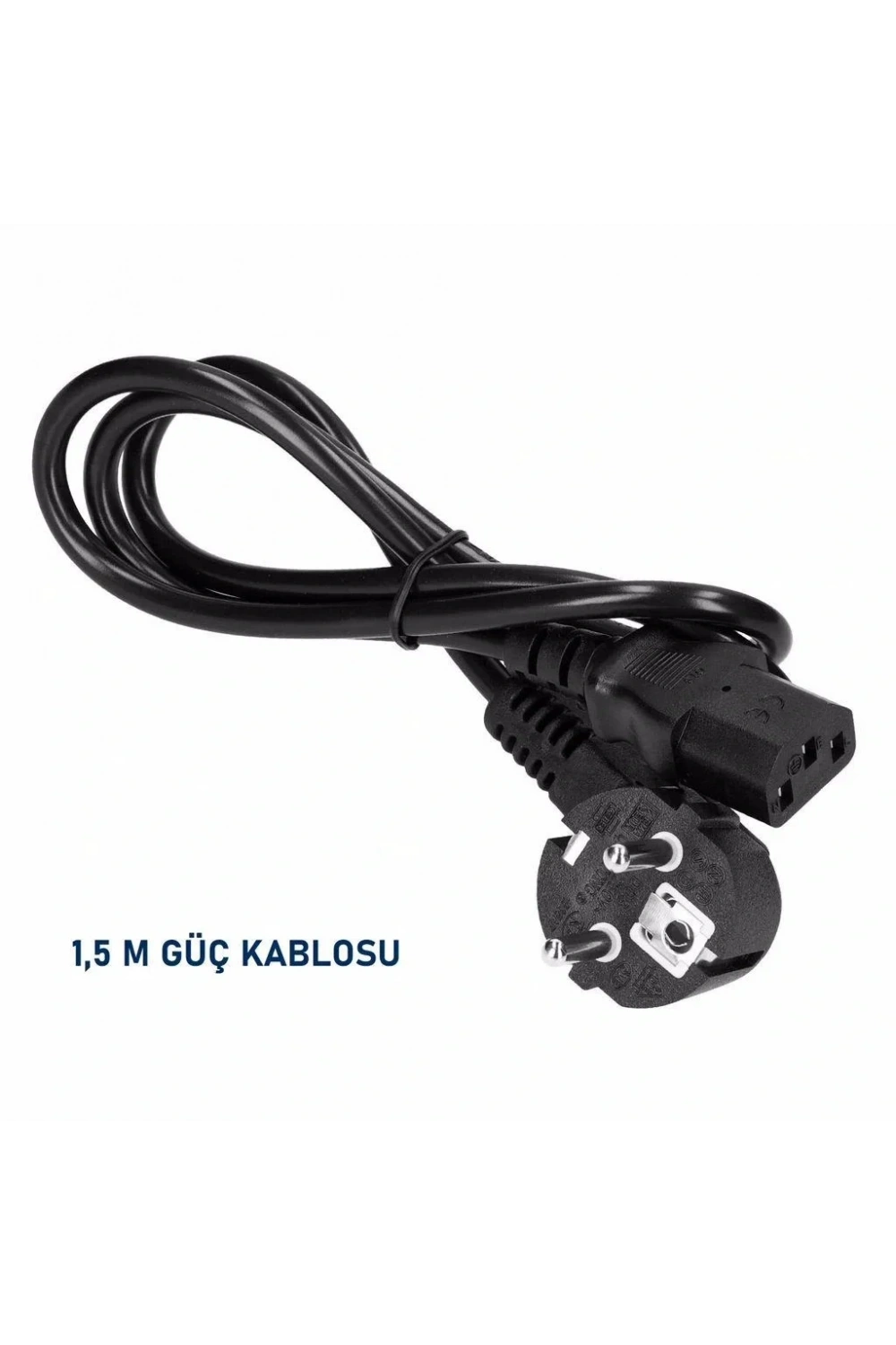 Bilgisayar Güç Kablosu Kasa Ekran Kablosu 3X0.75mm 1.5m