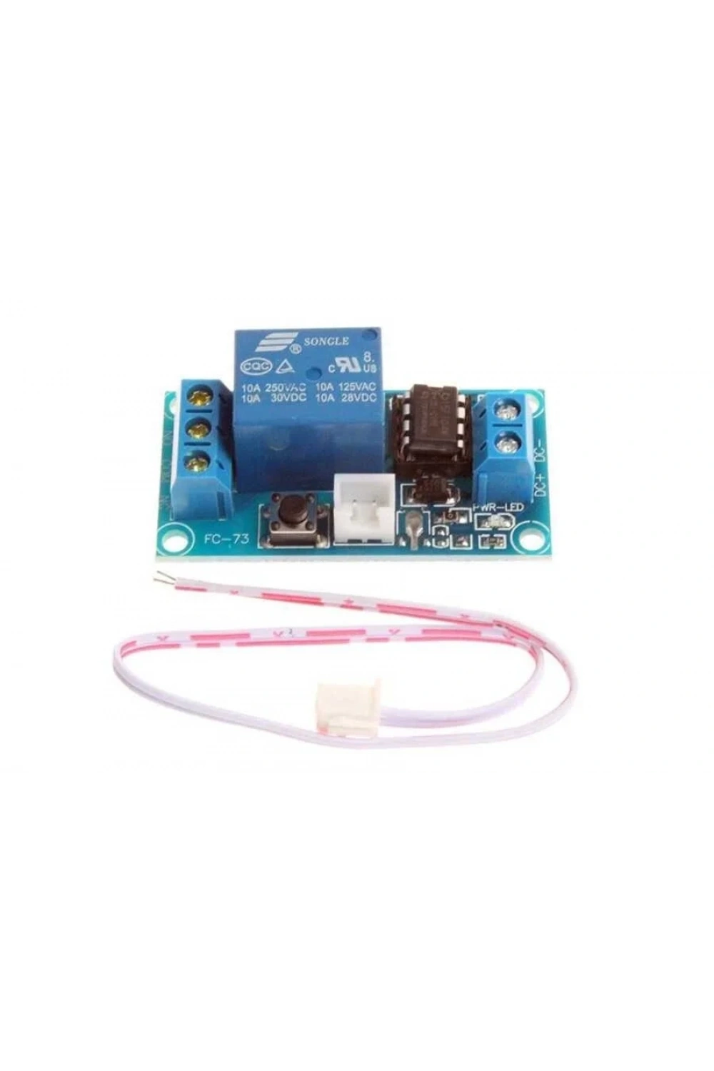 Butonlu Röle Modülü 12V 10A