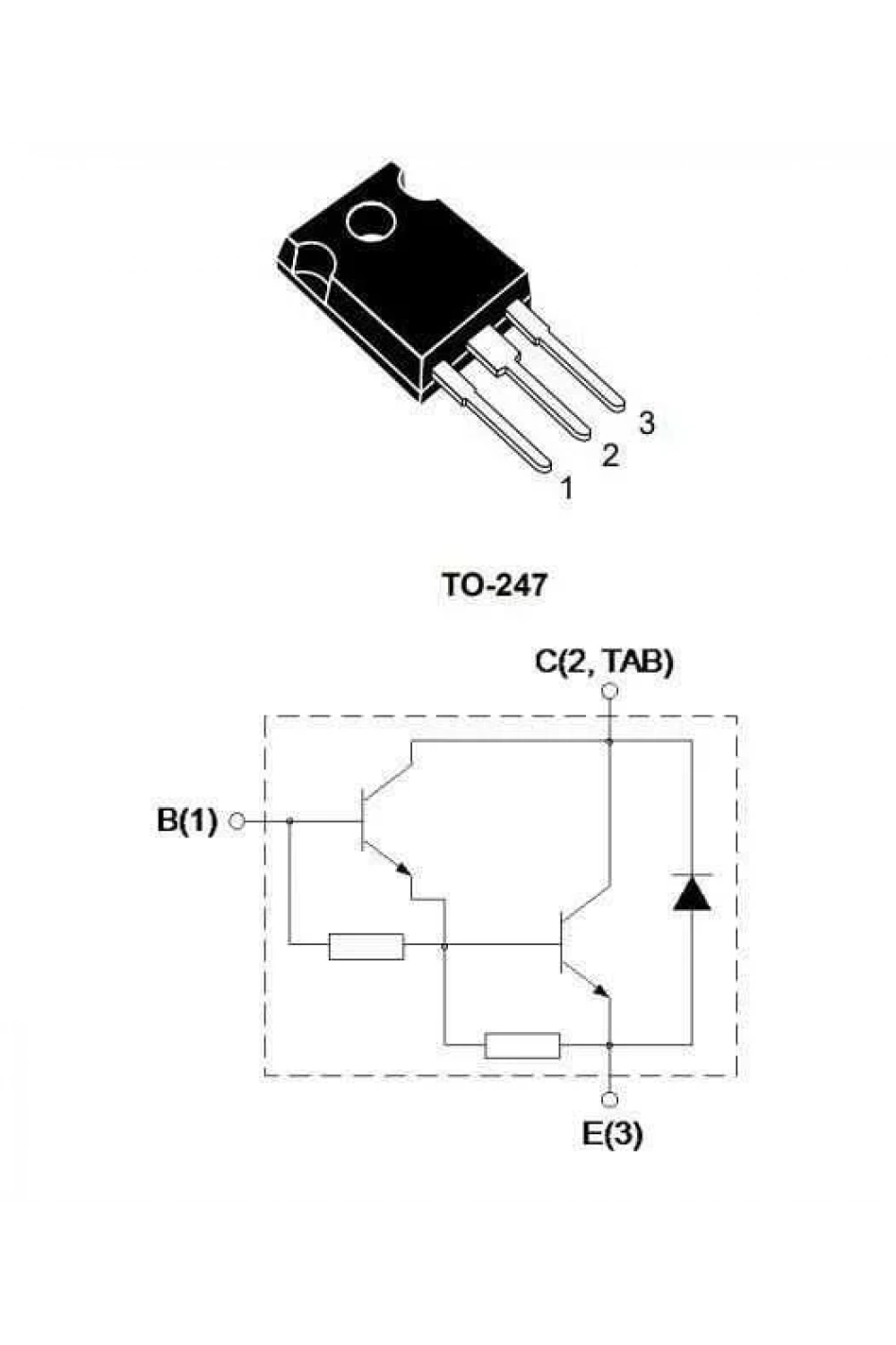 BUX127 - TO247 NPN Transistor