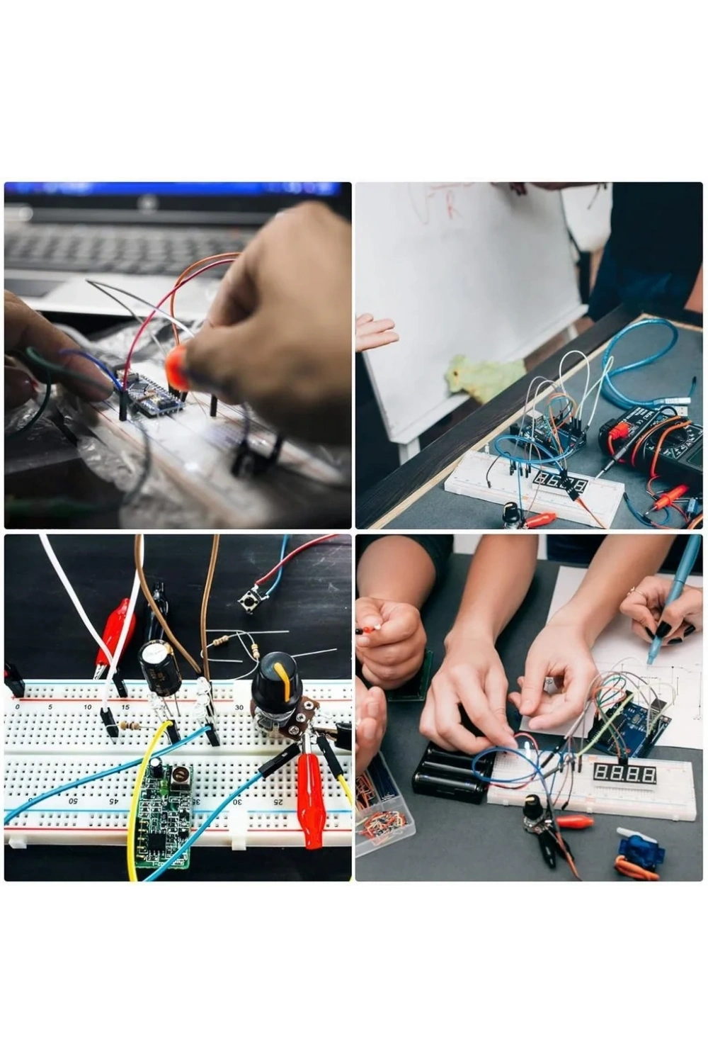 Büyük Boy Breadboard 830 Pin MB-102