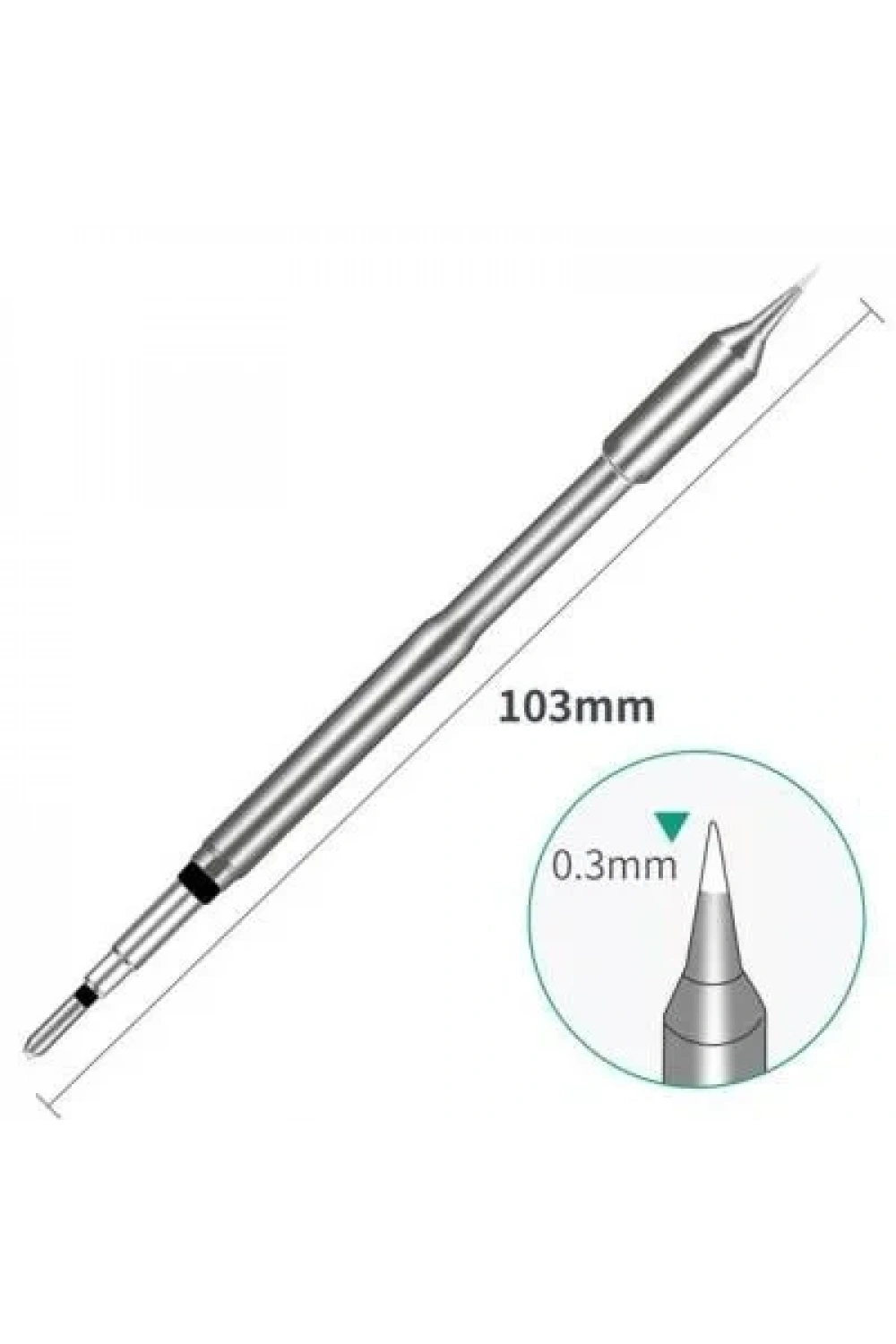 C245-I Havya Ucu - Silver