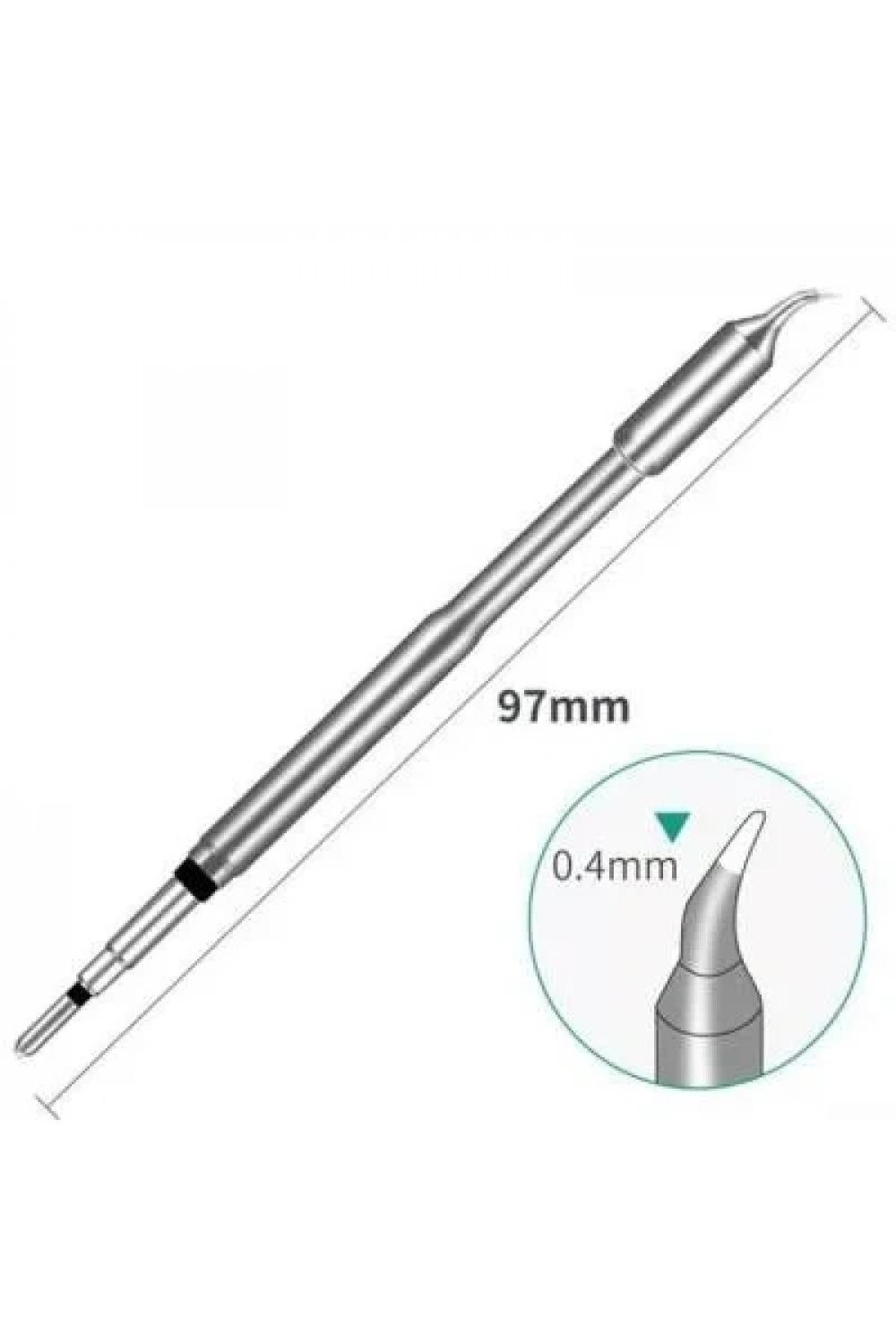 C245-IS Havya Ucu - Silver