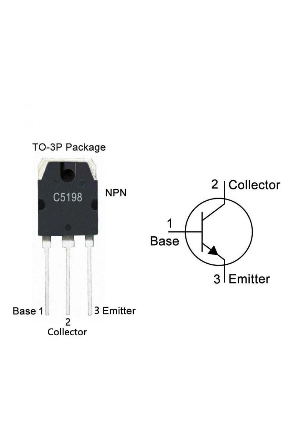 C5198 TO-3P NPN Transistör 2SC5198
