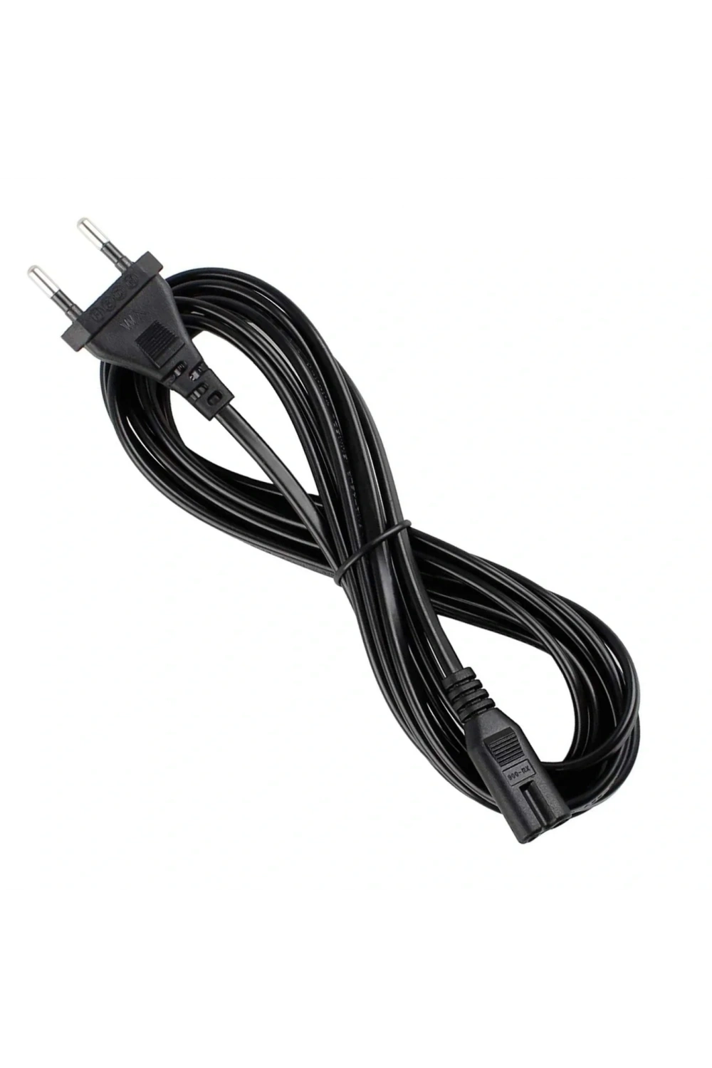 C7 2 Pin Teyp Yazıcı Power Fişi Güç Kablosu 1.5m