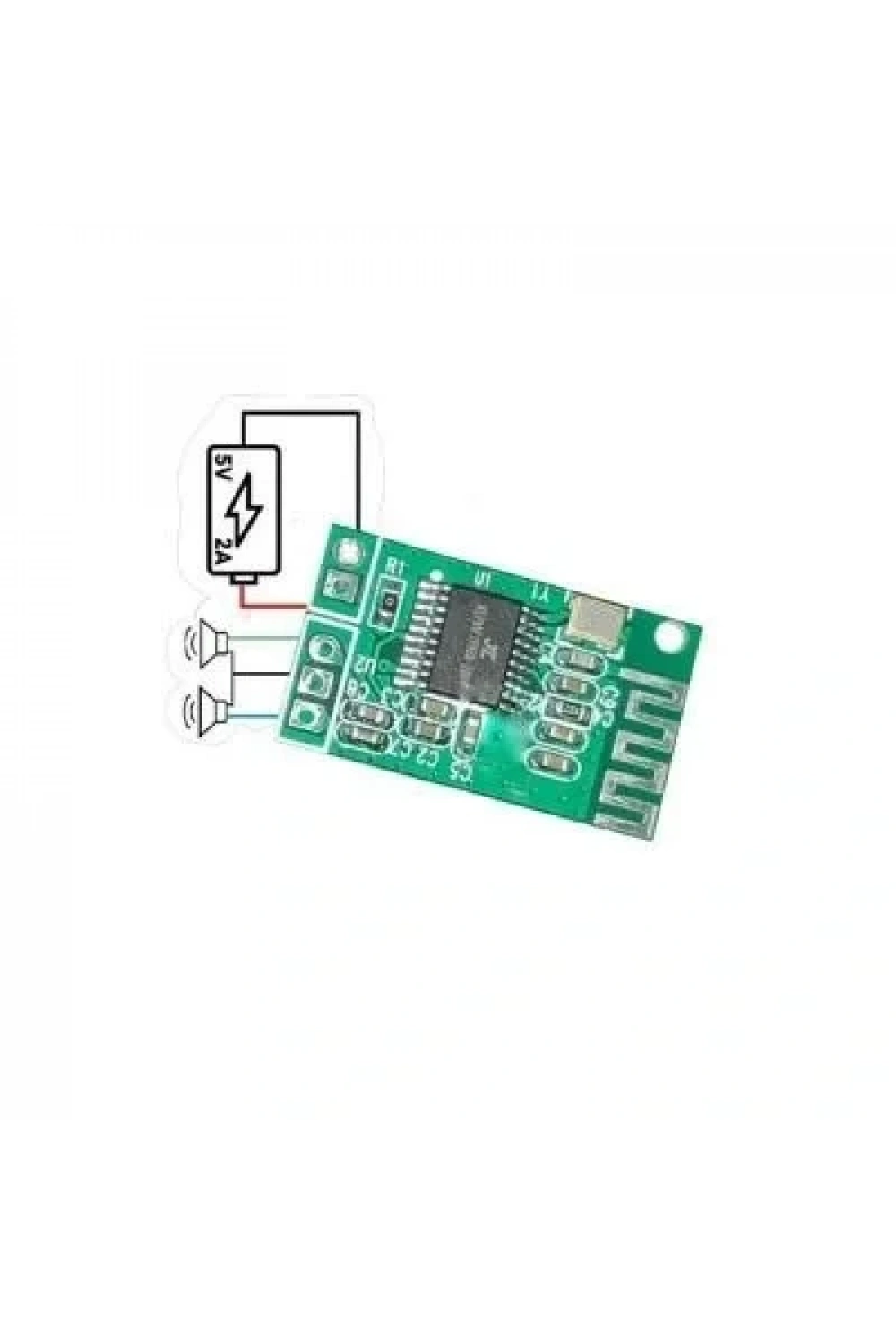 CA-6928 2x3W Bluetooth Amfi Modülü 3.3V