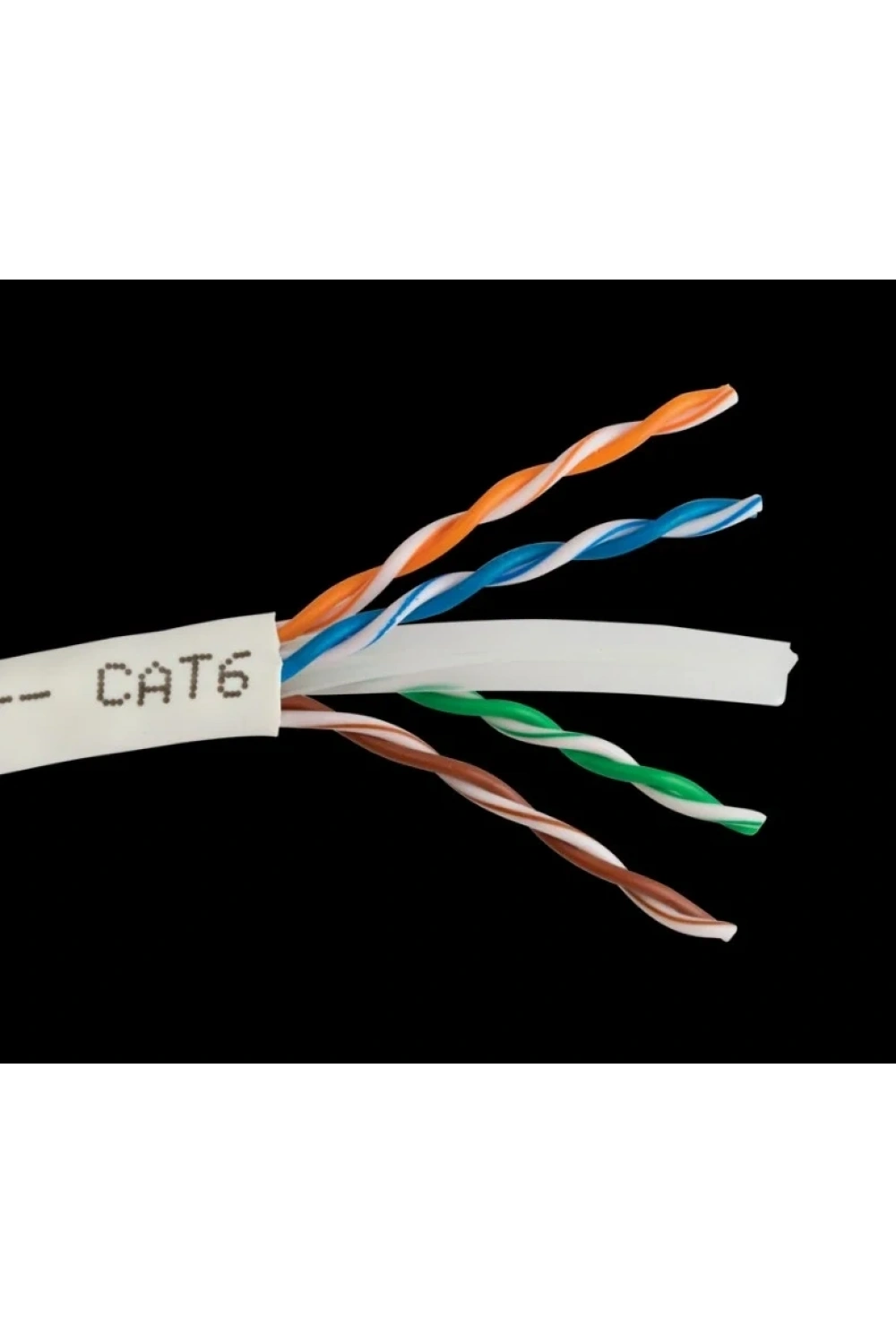 CAT6 UTP Patch Kablo Ethernet Kablosu Gri Renk 40 Metre