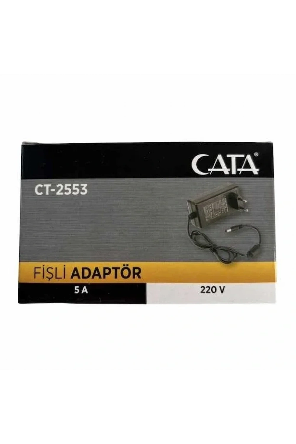 Cata CT-2553 Fişli Adaptör 5A 60W