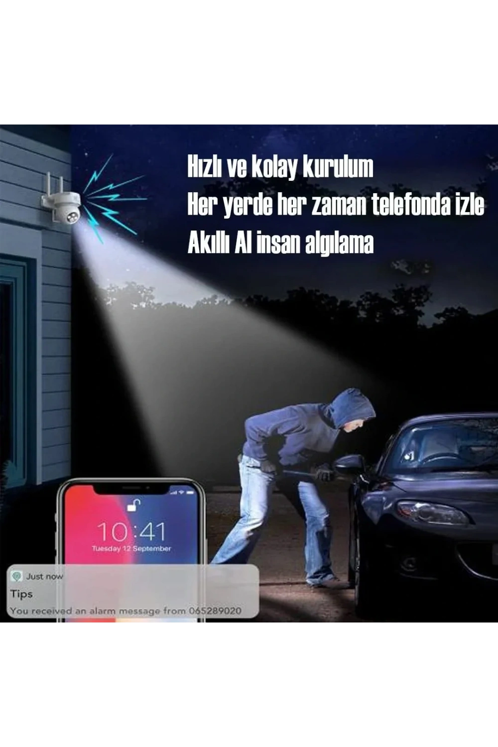 Cata CT-4051 Dış Mekan Akıllı Kamera