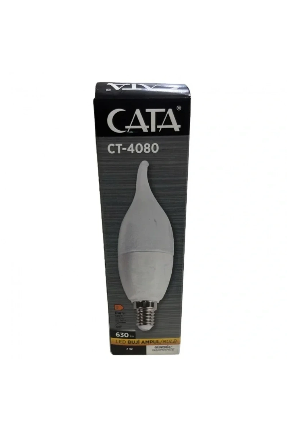 Cata CT-4080 7W E14 Led Kıvrık Buji Ampul (Günışığı)