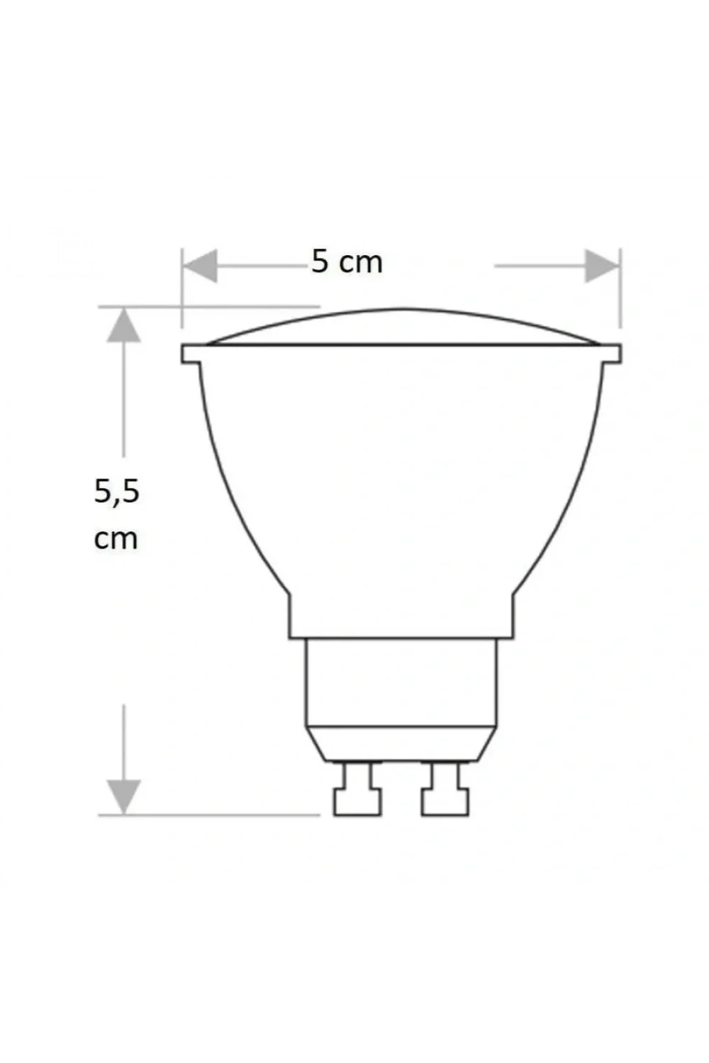Cata CT-4215 Çanak Led Ampul 7W 3000K Günışığı