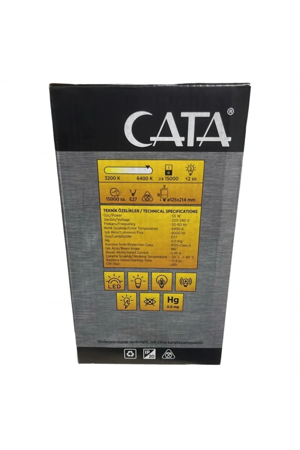 Cata CT-4262 55W E27 Duy Led Torch Ampul