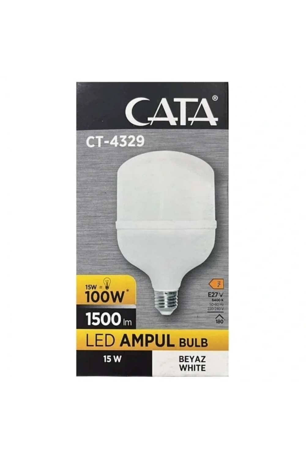 Cata CT-4329 15W E27 6400K Beyaz Led Ampul