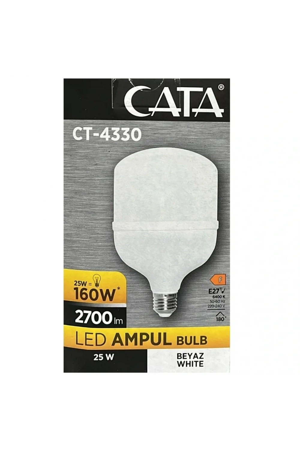 Cata CT-4330 25W E27 6400K Beyaz Led Ampul
