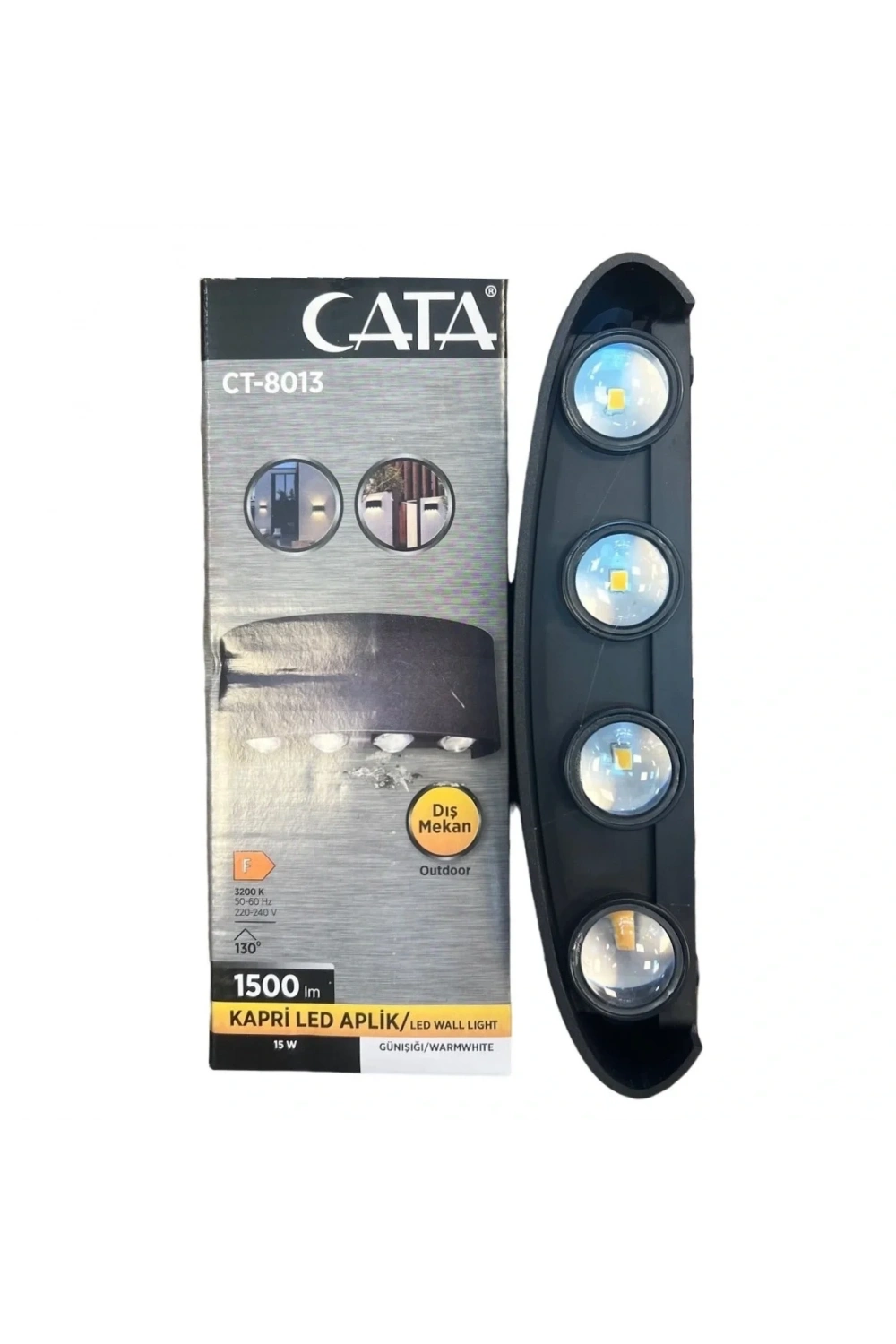 Cata CT-8013 15W Kabri Led Aplik Günışığı