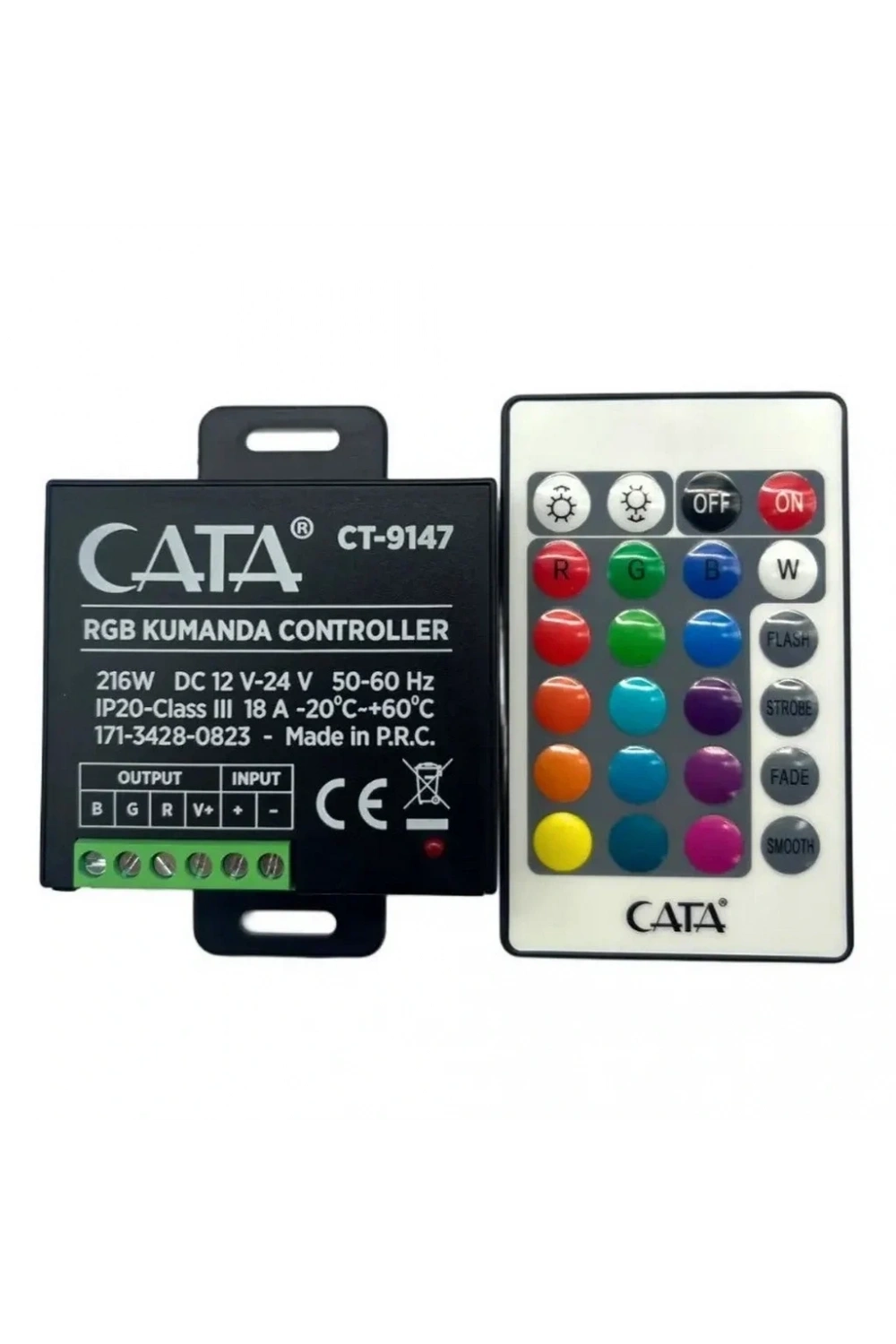 Cata CT-9147 Rgb Şerit Led Kumandası 18A 216W