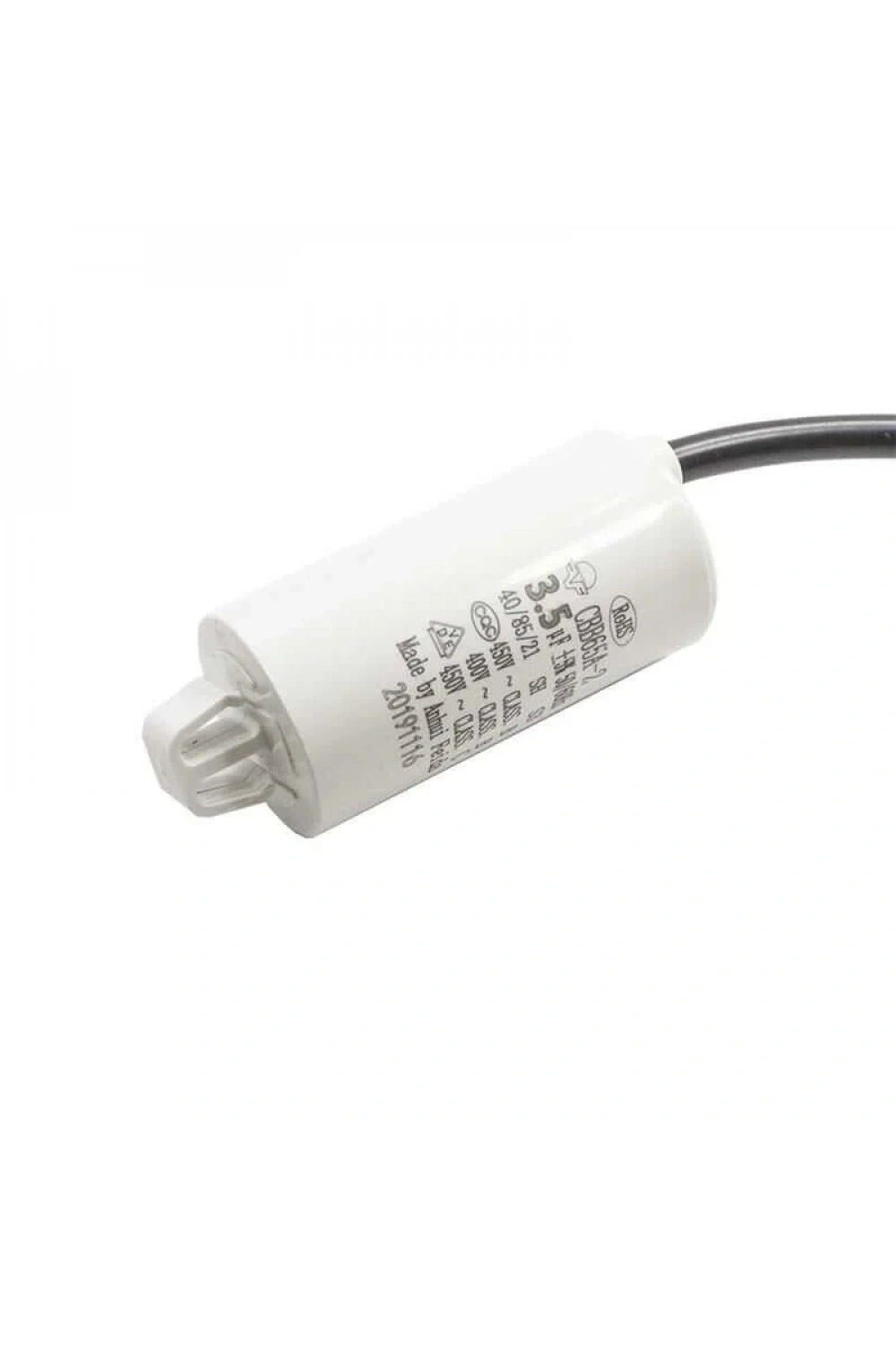 CBB65A-2 3.5uF 450V Kablolu Daimi Kondansatör