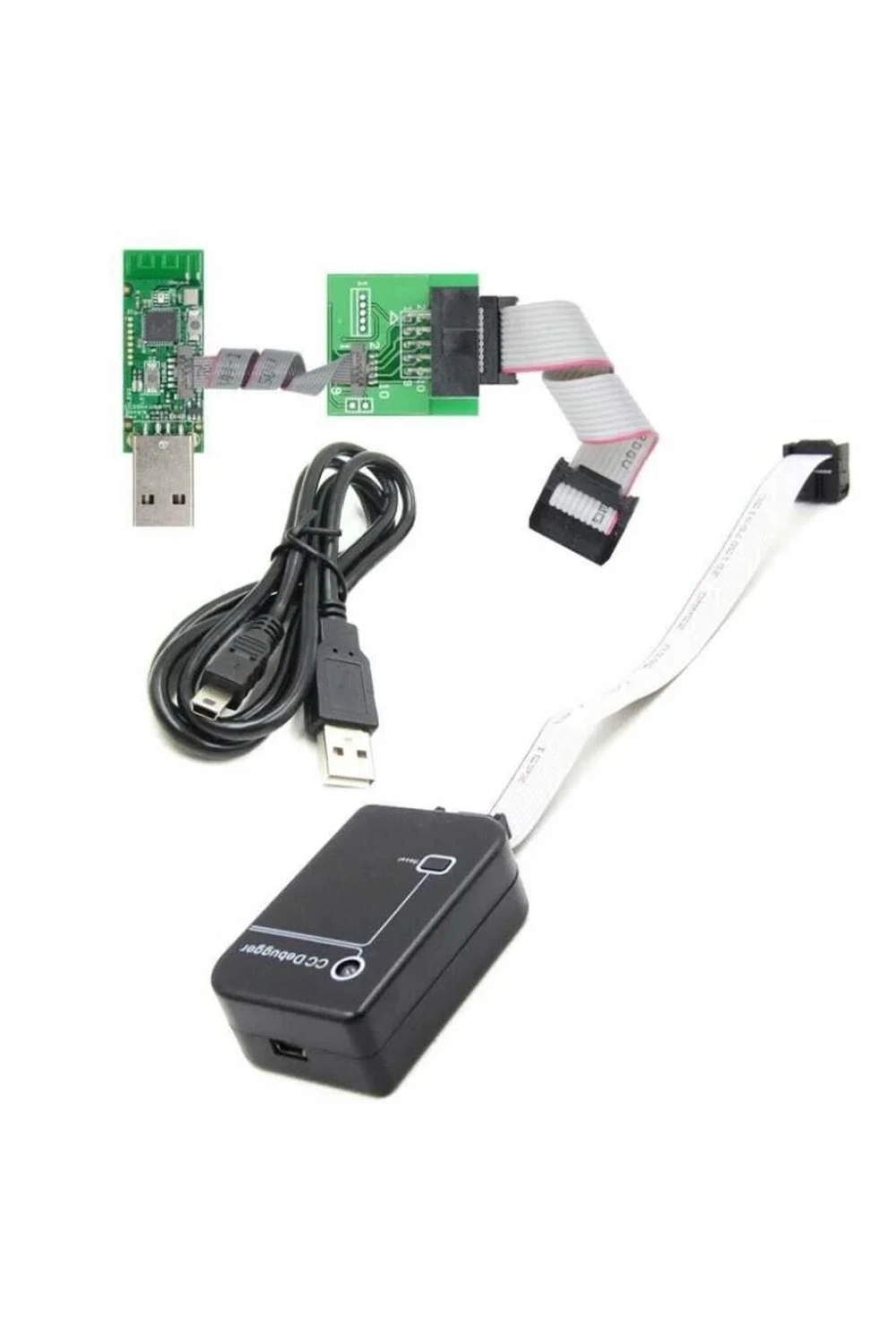 CC2531 Zigbee + CC-Debugger + Adaptör Kablosu Seti