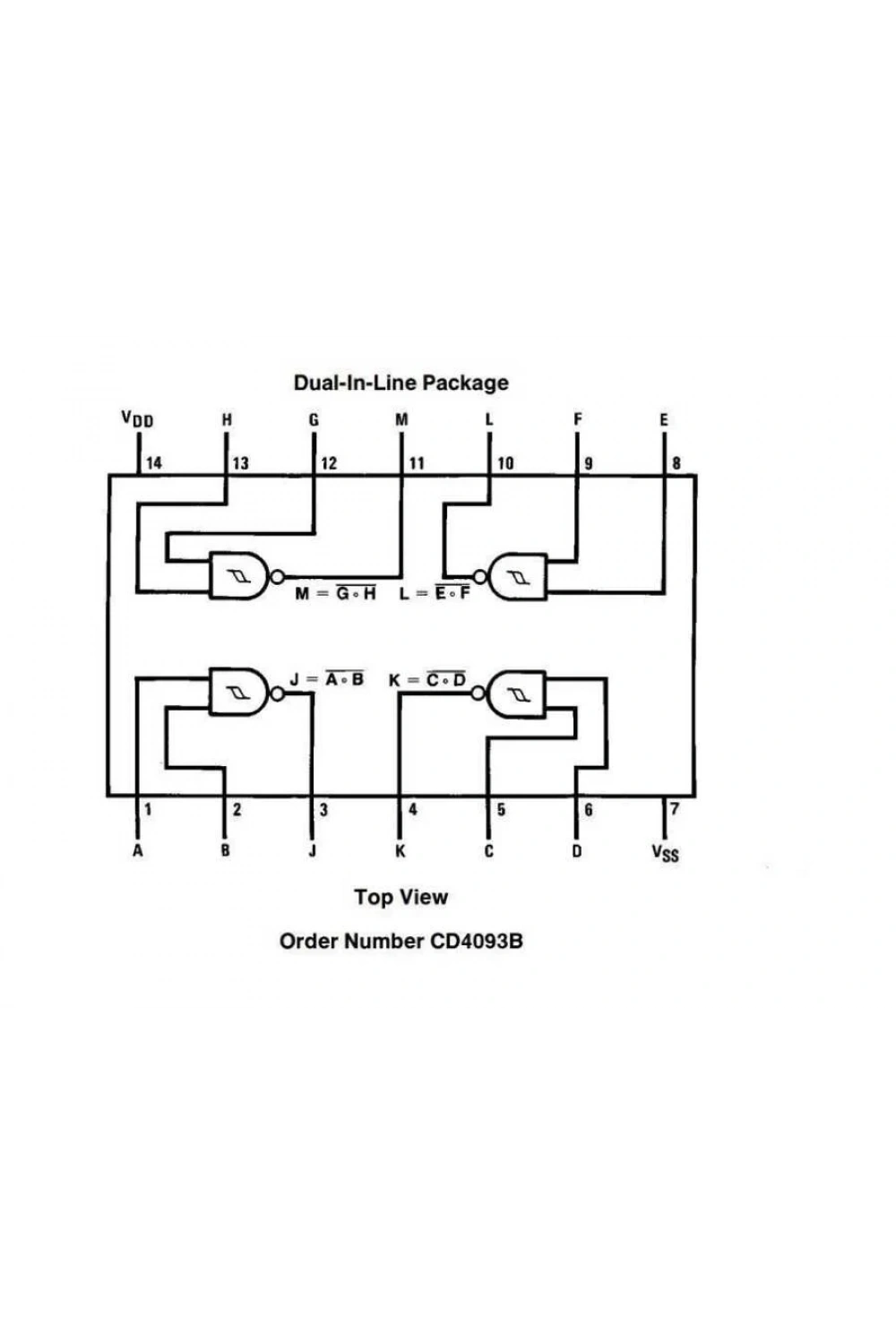 CD4093 SMD Entegre