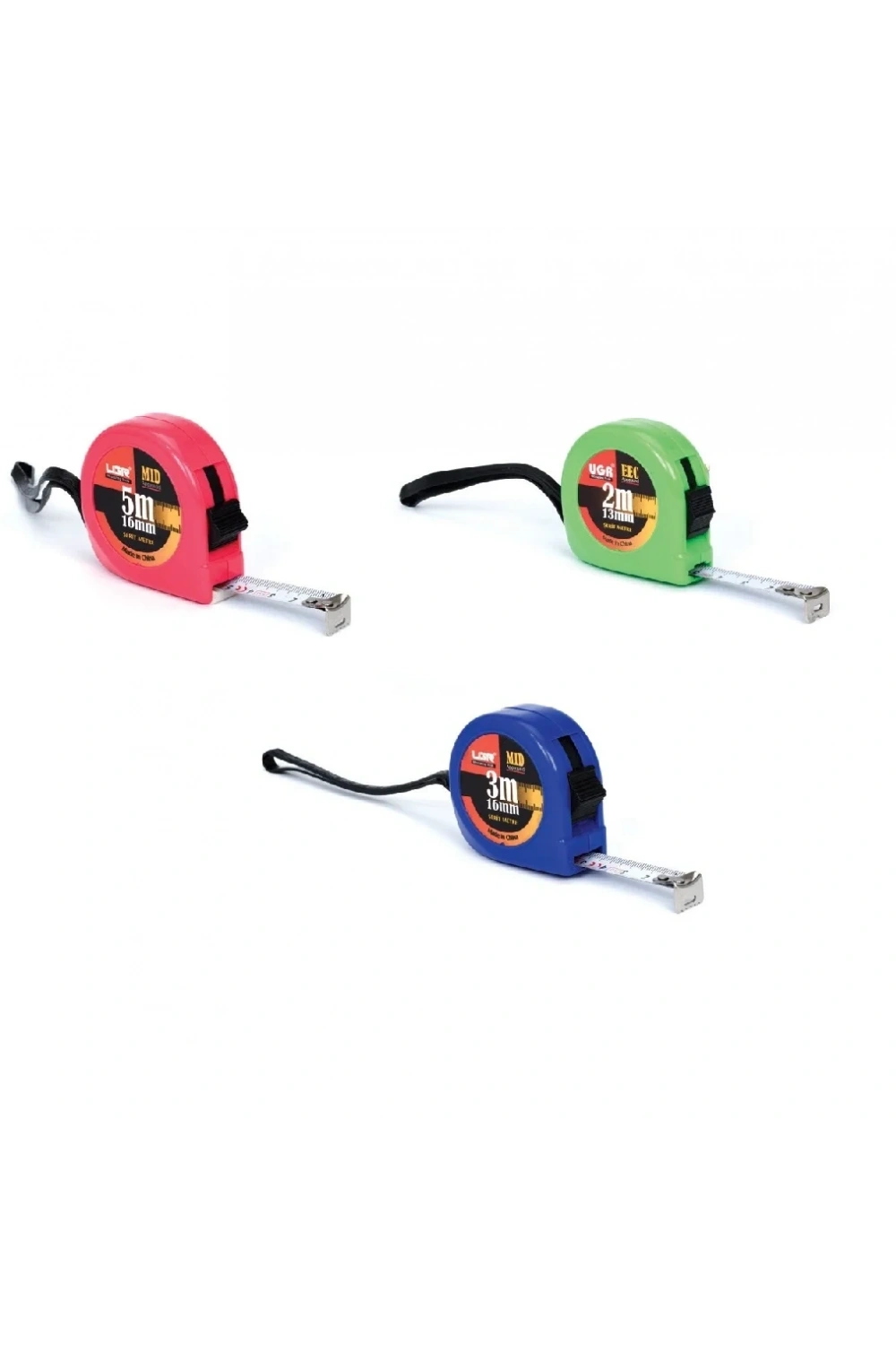 Çelik Metre 5m x 16mm UGR