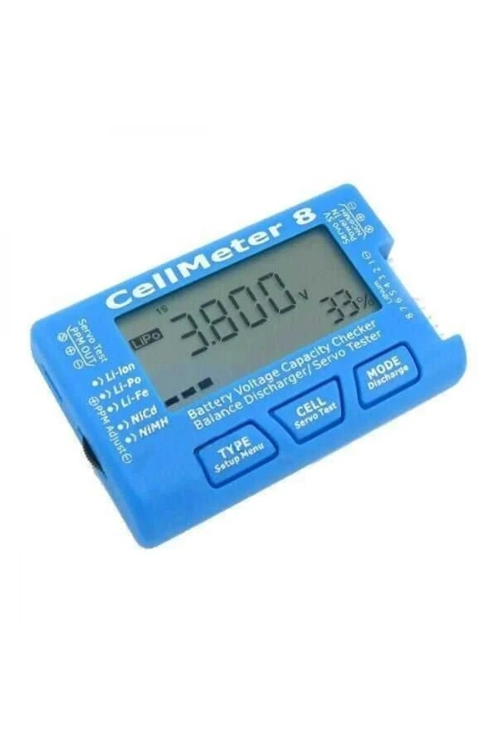 Cellmeter 8 Çok İşlevli Dijital Güç Servo Test Cihazı