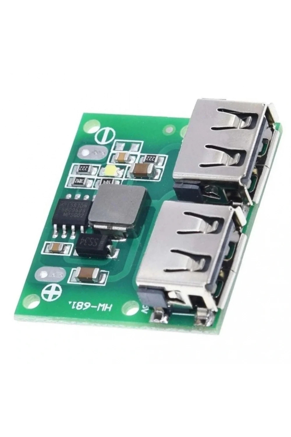 Çift USB Çıkışı 9V 12V 24V TO 5V 3A DC-DC Step Down Şarj Modülü