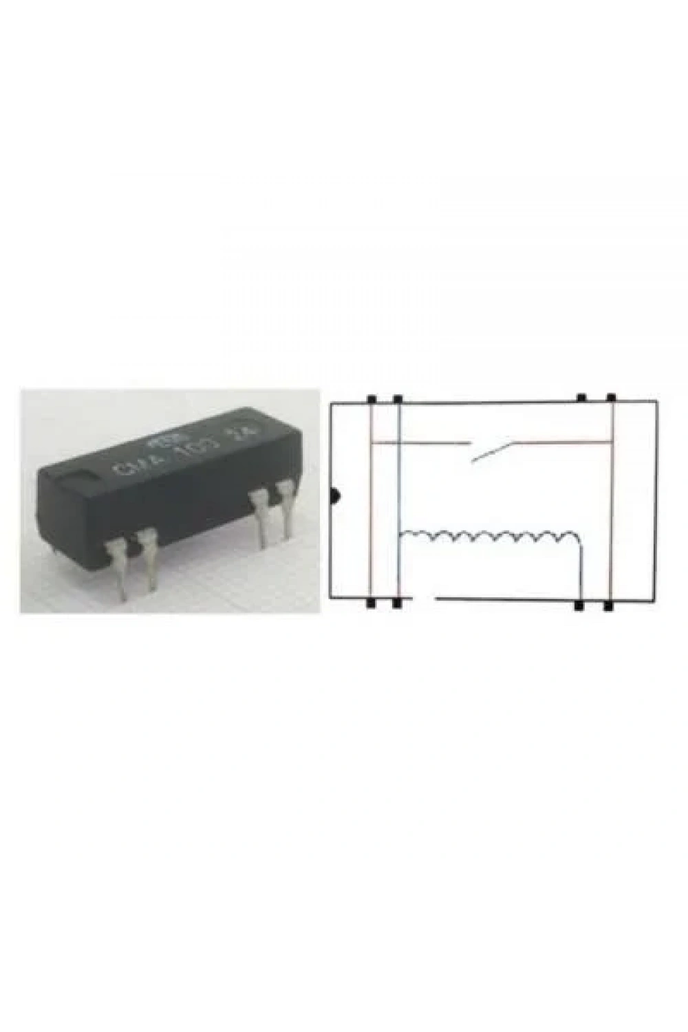 CMA 100 24 Reed Röle Tek Kontak N/O 24VDC 0.5A