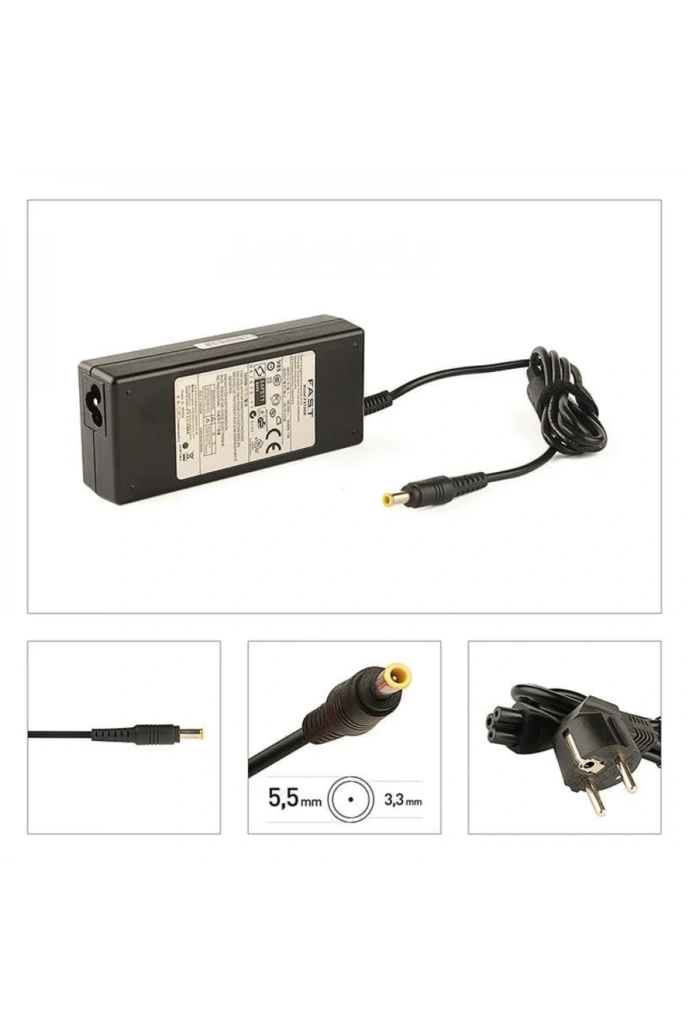 CMADP074 Samsung 19V 4.74A 5.5*3.3mm Uyumlu Notebook Adaptör