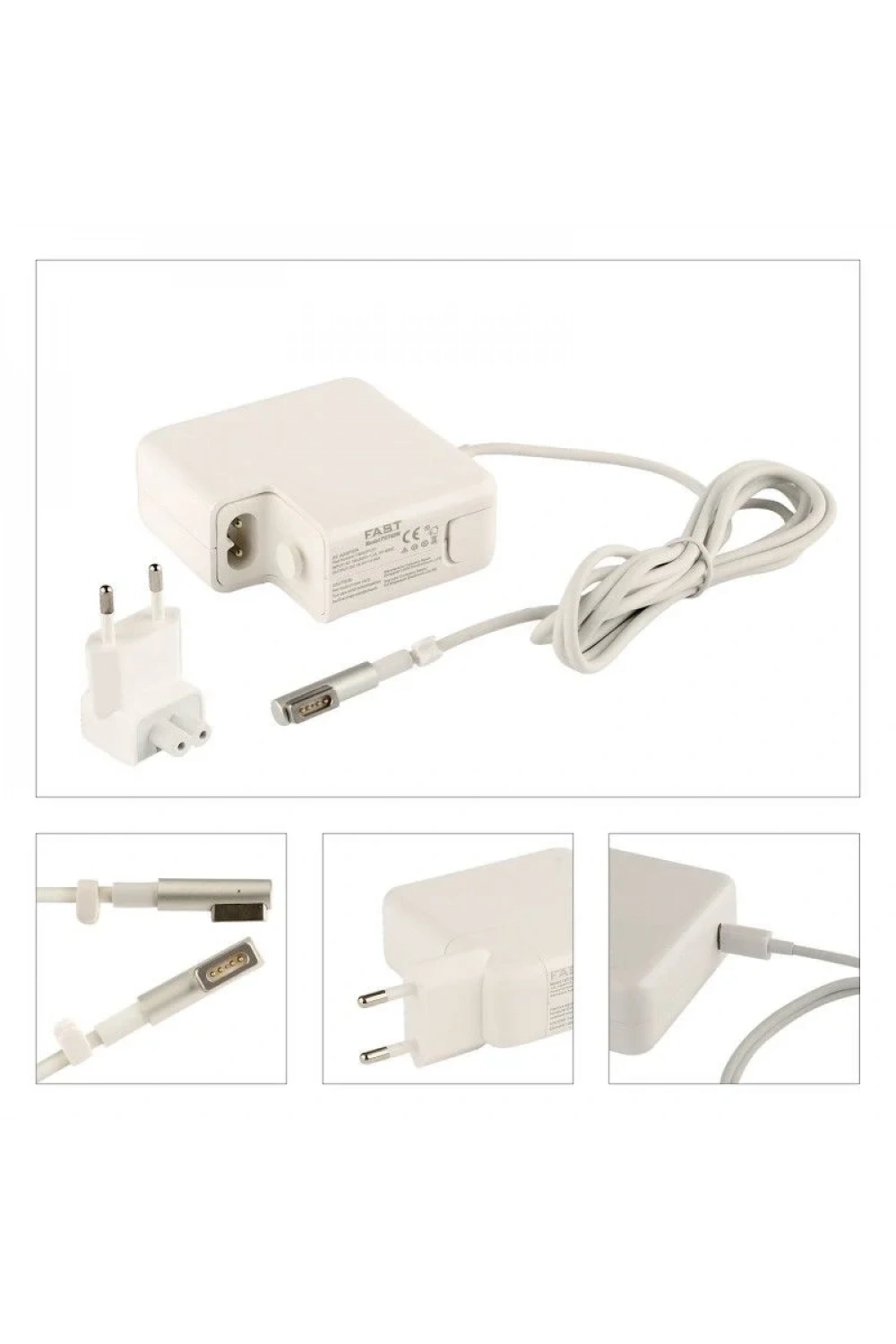 CMADP127 Apple MacBook 16.5V 3.65A 60W (MagSafe 1) Uyumlu Manyetik Uçlu Adaptör