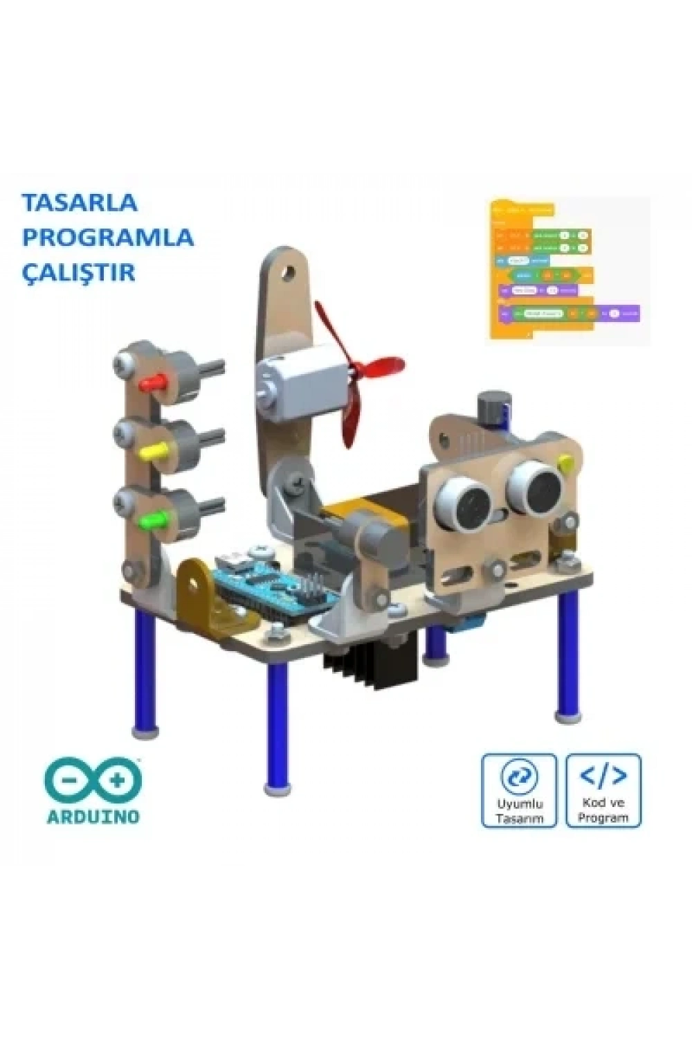 Coding Station Arduino Tabanlı Kodlama Eğitim Seti