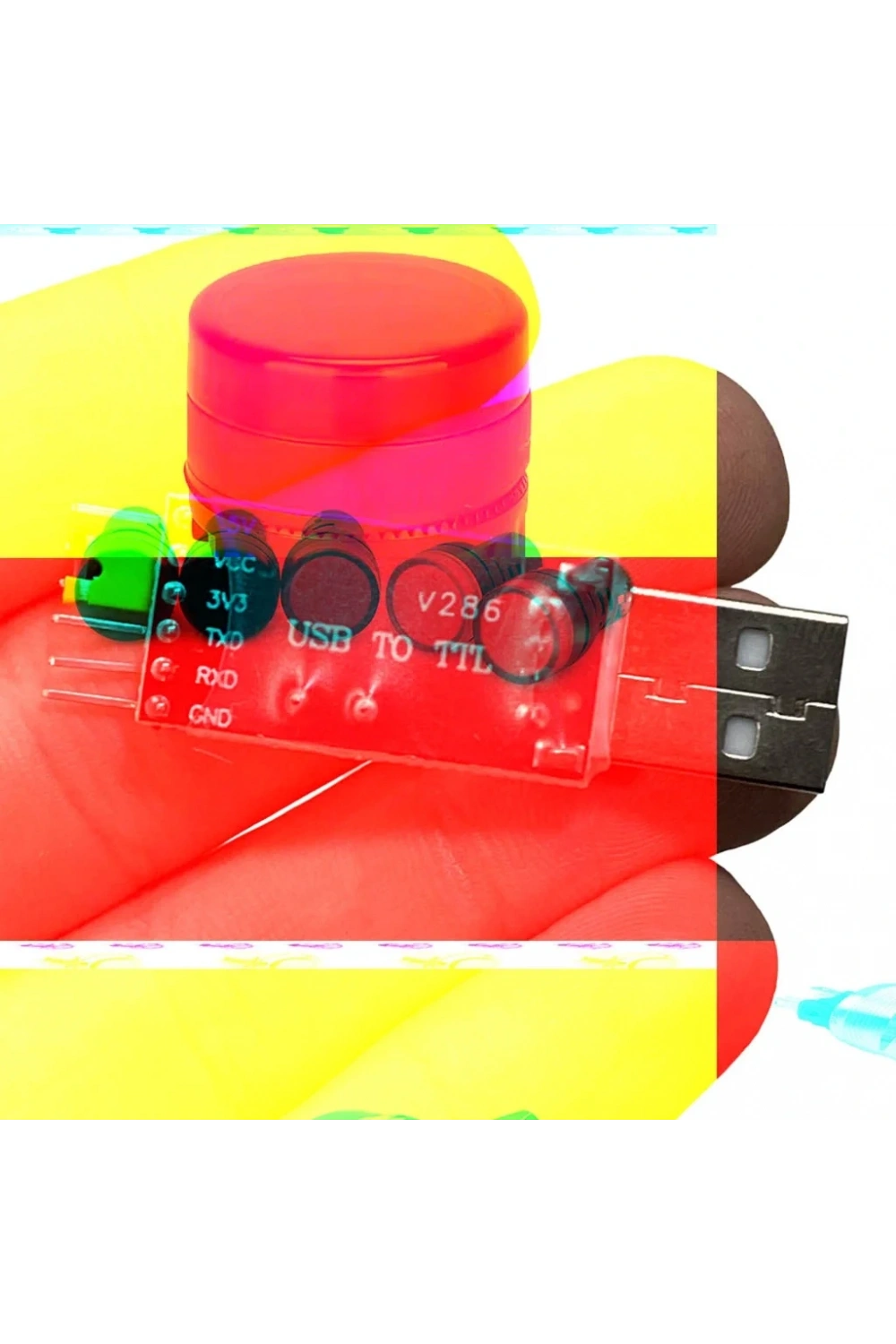 CP2102 USB to TTL Çevirici (6 Pinli UART Dönüştürücü)